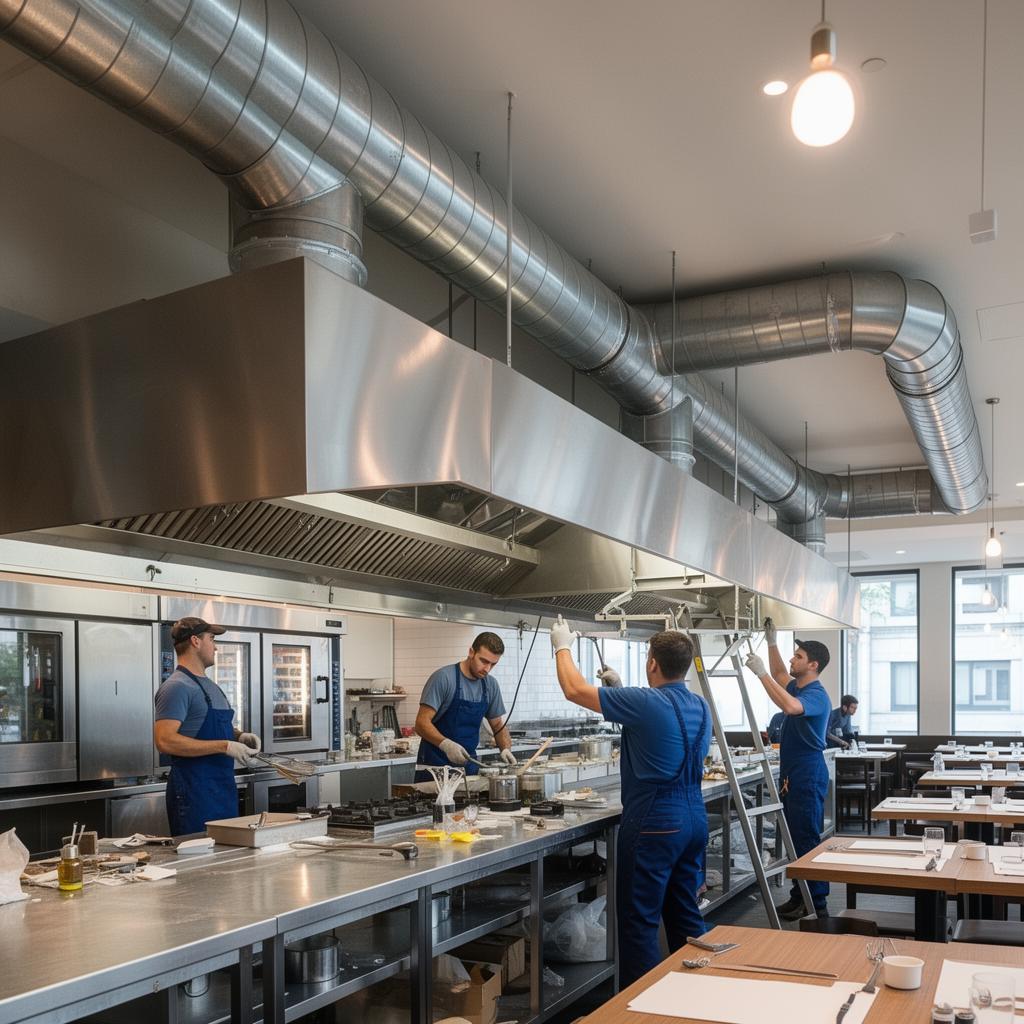 Impianti Aspirazione Fumi per Cucine Professionali