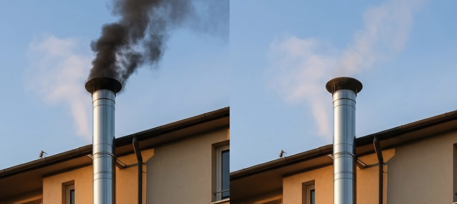 Prima e dopo ZAPPER® in braceria
